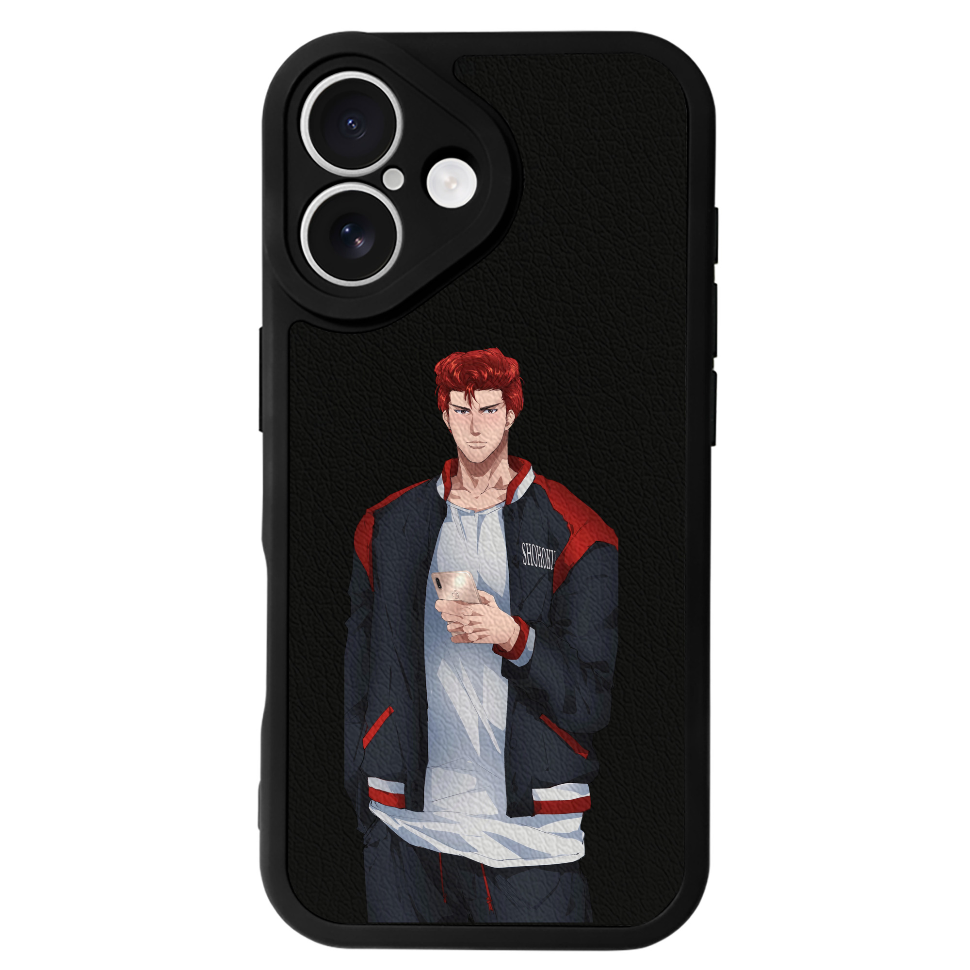 （画像用） SLAM DUNK／スラムダンク 【iPhone 16シリーズ対応】シリコンスマホケース（レザー調） 材質：シリコン